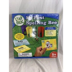 NEW Leap Frog My First Spelling Bee game learn Card Phonics Words Read